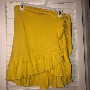 Zara wrap skirt